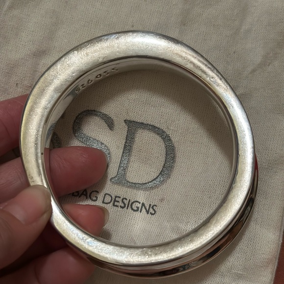 Simon Sebbag Polished Silver Bracelet - Picture 3 of 7